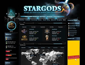 Stargods Browsergame