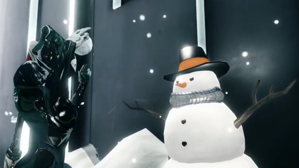 Weltraum Ninjas bei Warframe im Winter Alarm